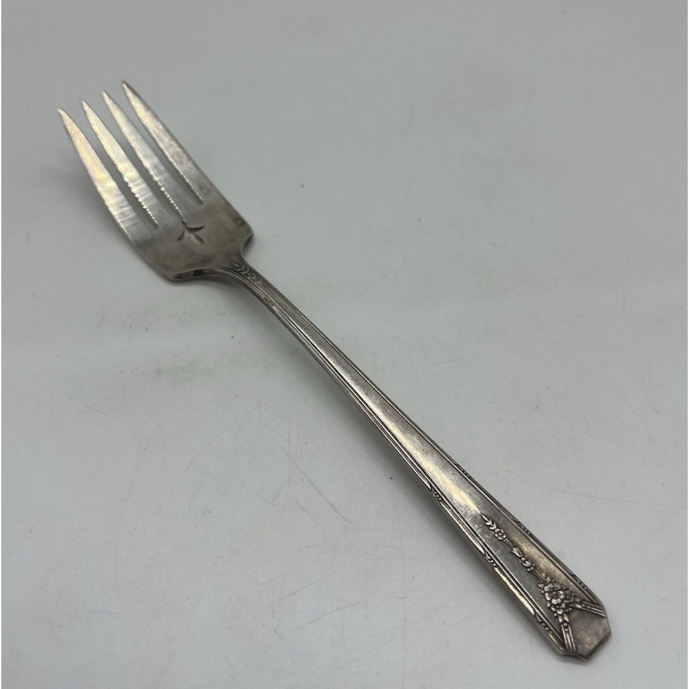 Antique Community Silverware Flatware Fork Salad Crafts Vintage Replacement